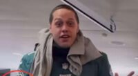 Pete Davidson holds beer at party in new video after his claims to be sober – sparking concern with friends