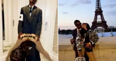 Rihanna shares very raunchy Valentine’s Day video with rapper beau A$AP Rocky