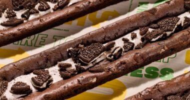 Oreo Footlong at Subway