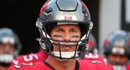 Dec 12, 2021; Tampa, FL USA; Tom Brady during an NFL game at Raymond James Stadium. (Steve JacobsonIts Sports Magazine)