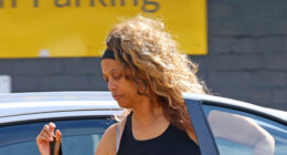 Tyra Banks chows down on a McDonald’s burger in sweats on fast food drive-thru run with son in Sydney