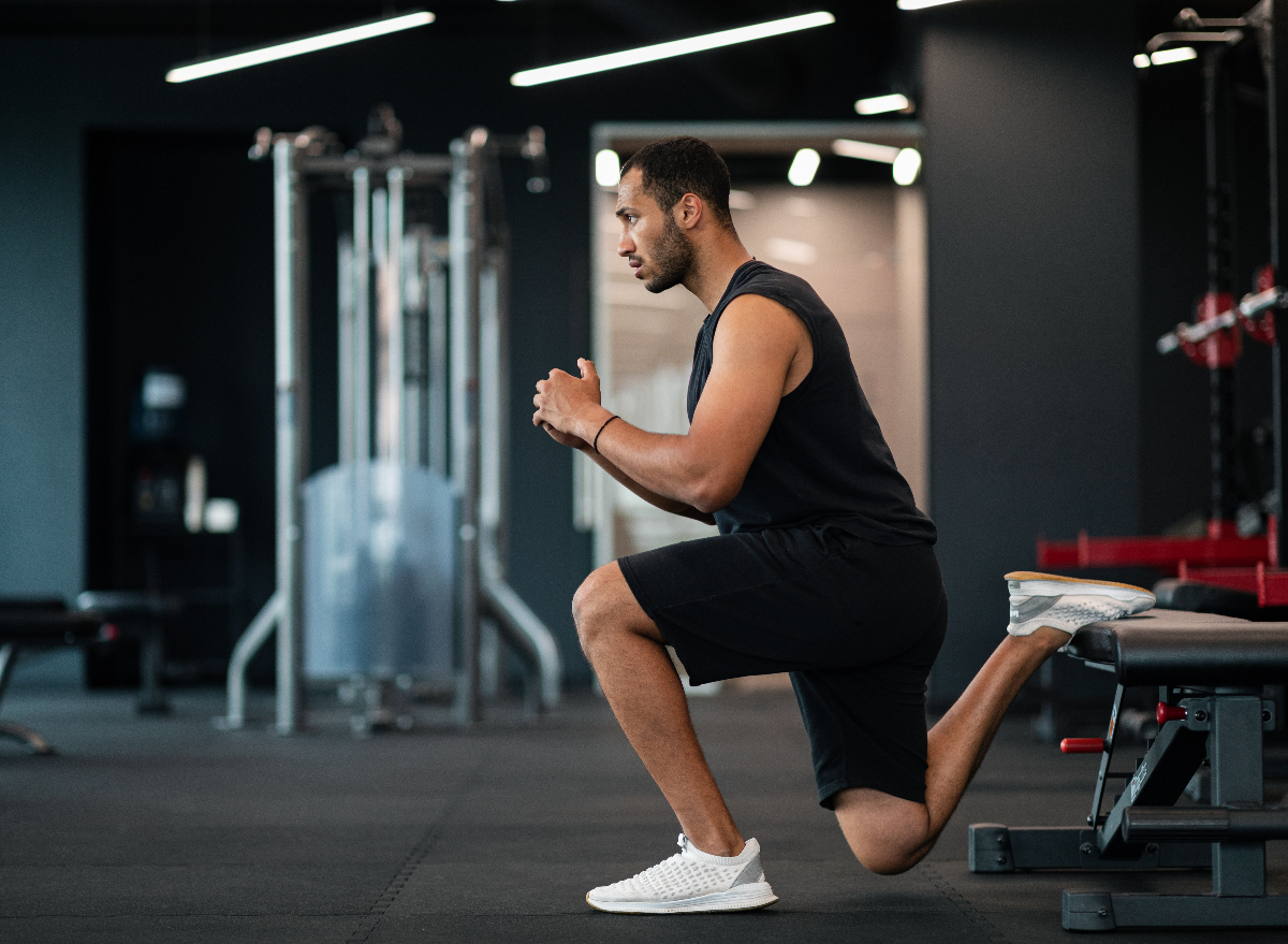 bulgarian split squat exercise, how to get rid of leg fat