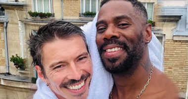 Colman Domingo shares rare photos with husband Raul to celebrate 20th anniversary and says he’s ‘always got my back’