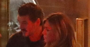 Jennifer Aniston spotted leaving three hour dinner date with Pedro Pascal as fans beg them to get together