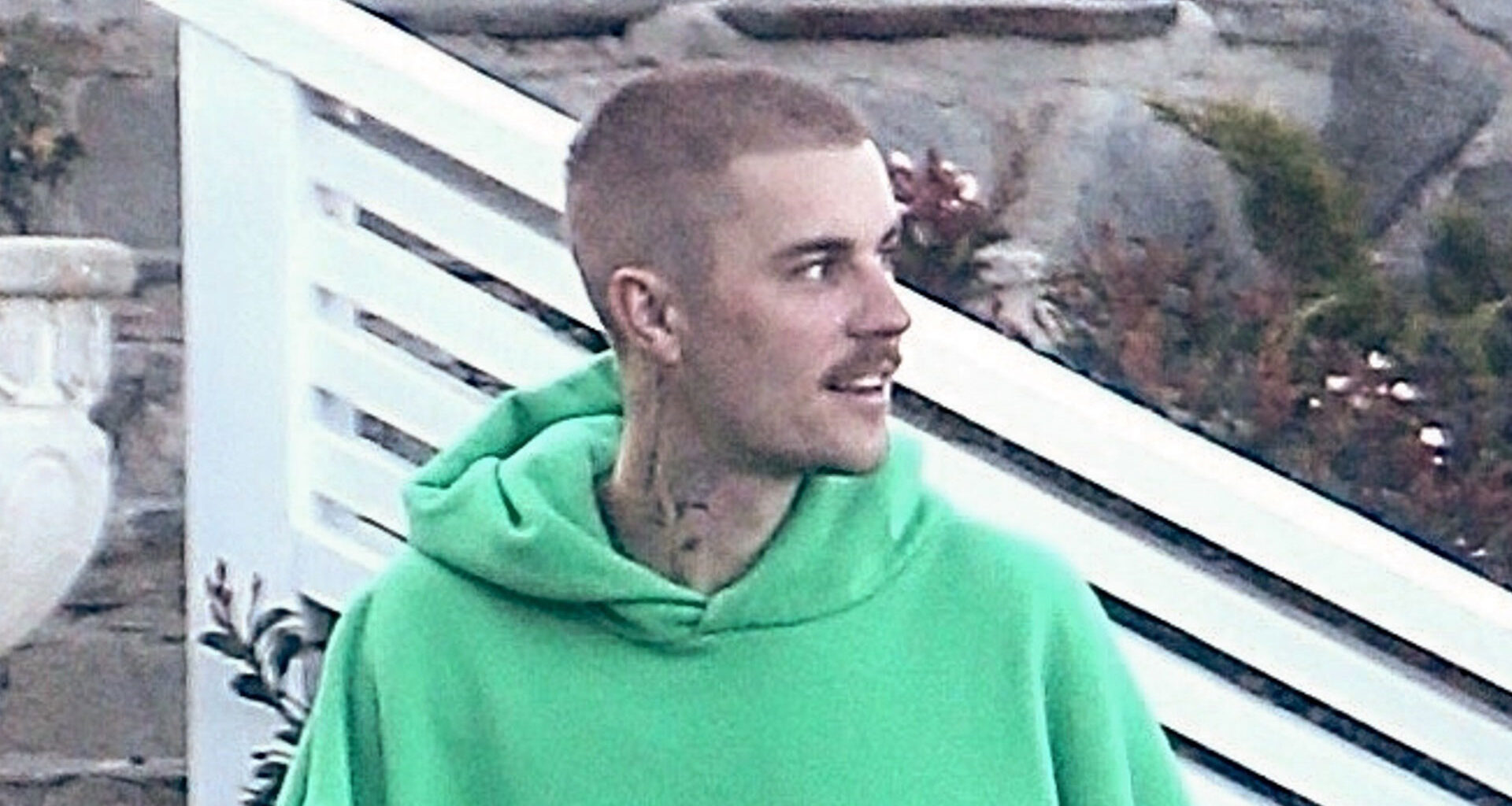 Justin Bieber’s pin thin frame drowns in hoodie in LA as wife Hailey hits Paris Fashion Week amid divorce rumors