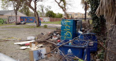 Kanye West’s $1.5m LA church building burns to the ground after he abandoned plans to move Donda Academy to property