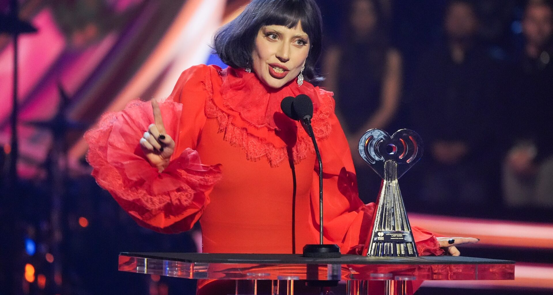 Lady Gaga, Ashanti, Madison Beer and Sexxxy Red look incredible as they walk red carpet at iHeartRadio Awards