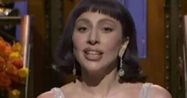 Lady Gaga roasts HERSELF in epic SNL return as she mocks duet with R Kelly and Joker 2 flop