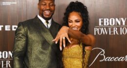 Marvel’s Jonathan Majors and Meagan Good are MARRIED 15 months after his reckless assault conviction