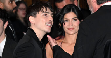 Timothee Chalamet enjoys Lakers game with Kylie Jenner’s family member as star’s absence fuels rumors she’ll skip Oscars